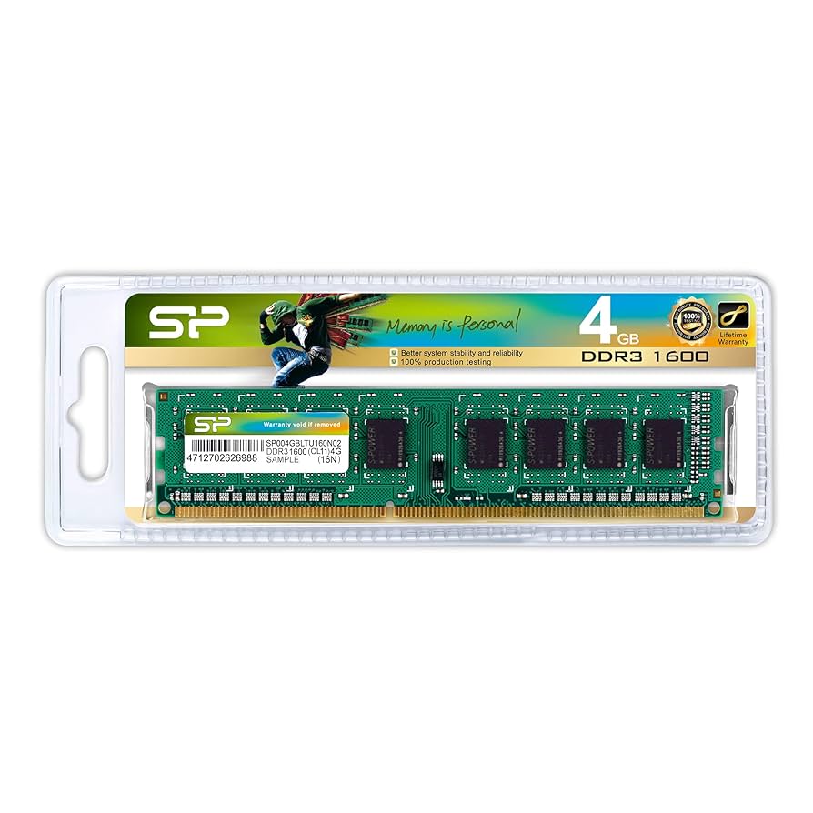 メモリー SiliconPower PC3-12800 DDR3-1600 SO.DIMM Amazon.com: Silicon Power 4GB DDR3 1600MHz PC3-12800 Desktop